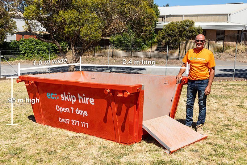 skip bin hire 3 cubic metres in Adelaide